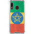 Ethiopia Flag Distressed Galaxy A30 Clear Case