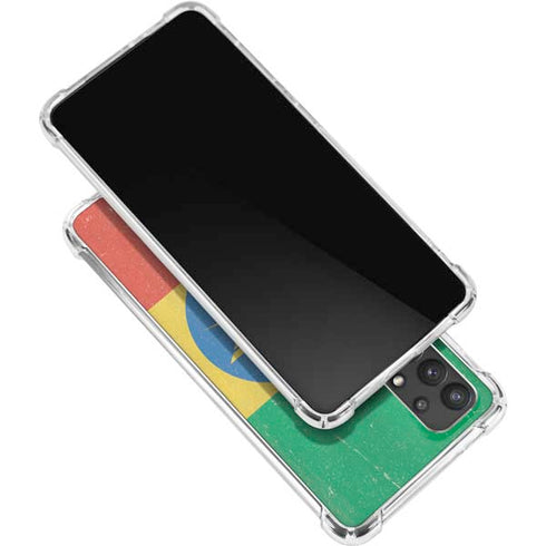 Ethiopia Flag Distressed Galaxy A32 5G Clear Case