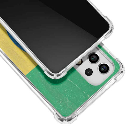 Ethiopia Flag Distressed Galaxy A33 5G Clear Case