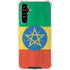 Ethiopia Flag Distressed Galaxy A54 5G Clear Case