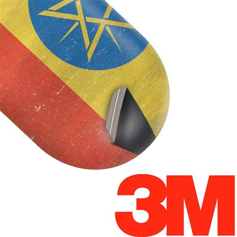 Ethiopia Flag Distressed Galaxy Buds Skin