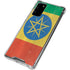 Ethiopia Flag Distressed Galaxy Note20 5G Clear Case