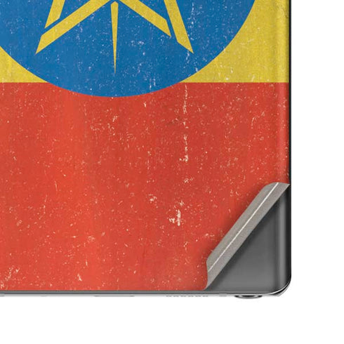 Ethiopia Flag Distressed Galaxy Note20 5G Skin