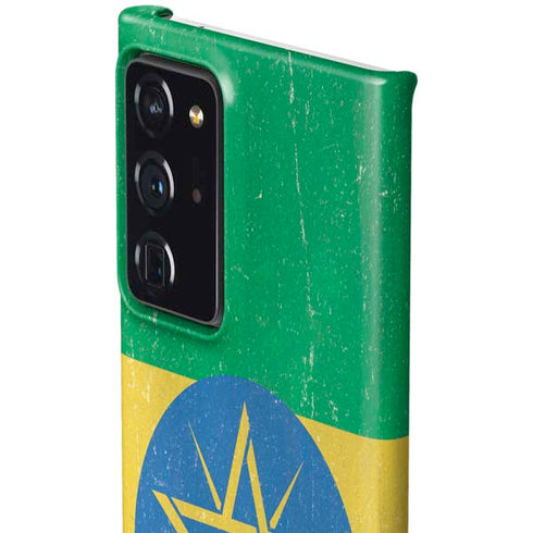 Ethiopia Flag Distressed Galaxy Note20 Ultra 5G Lite Case