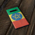 Ethiopia Flag Distressed Galaxy S10 Plus Skin