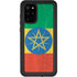 Ethiopia Flag Distressed Galaxy S20 Plus Waterproof Case