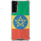 Ethiopia Flag Distressed Galaxy S21 FE Clear Case