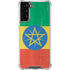 Ethiopia Flag Distressed Galaxy S21 FE Clear Case