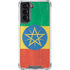 Ethiopia Flag Distressed Galaxy S22 Clear Case