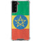 Ethiopia Flag Distressed Galaxy S22 Plus Clear Case