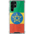 Ethiopia Flag Distressed Galaxy S22 Ultra Clear Case