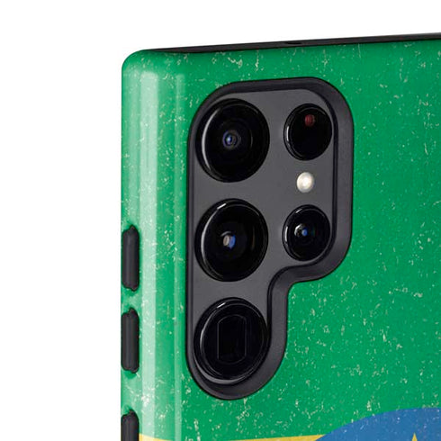 Ethiopia Flag Distressed Galaxy S22 Ultra Pro Case