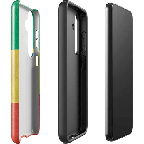 Ethiopia Flag Distressed Galaxy S24 Plus Impact Case