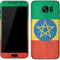 Ethiopia Flag Distressed Galaxy S7 Skin