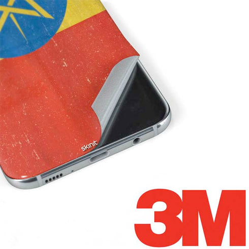 Ethiopia Flag Distressed Galaxy S8 Skin