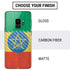 Ethiopia Flag Distressed Galaxy S9 Skin