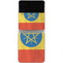 Ethiopia Flag Distressed Galaxy Z Flip3 5G Skin