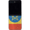 Ethiopia Flag Distressed Galaxy Z Flip5 5G Skin