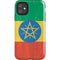 Ethiopia Flag Distressed iPhone 11 Impact Case