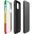 Ethiopia Flag Distressed iPhone 11 Impact Case