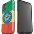 Ethiopia Flag Distressed iPhone 11 Impact Case