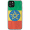 Ethiopia Flag Distressed iPhone 11 Pro Clear Case