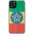Ethiopia Flag Distressed iPhone 11 Pro Clear Case
