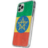 Ethiopia Flag Distressed iPhone 11 Pro Clear Case