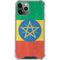 Ethiopia Flag Distressed iPhone 11 Pro Max Clear Case