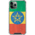 Ethiopia Flag Distressed iPhone 11 Pro Max Clear Case