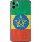 Ethiopia Flag Distressed iPhone 11 Pro Max Skin