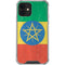 Ethiopia Flag Distressed iPhone 12 Clear Case