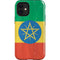 Ethiopia Flag Distressed iPhone 12 Mini Impact Case