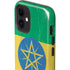 Ethiopia Flag Distressed iPhone 12 Mini Impact Case