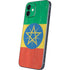 Ethiopia Flag Distressed iPhone 12 Mini Skin