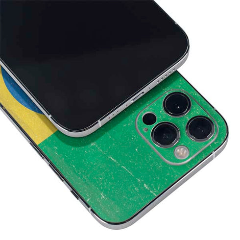 Ethiopia Flag Distressed iPhone 12 Pro Skin