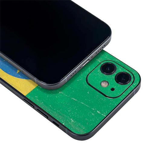 Ethiopia Flag Distressed iPhone 12 Skin