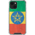 Ethiopia Flag Distressed iPhone 13 Mini Clear Case