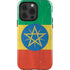 Ethiopia Flag Distressed iPhone 13 Pro Impact Case