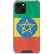 Ethiopia Flag Distressed iPhone 14 Plus Clear Case