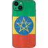 Ethiopia Flag Distressed iPhone 15 Plus Skin