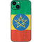 Ethiopia Flag Distressed iPhone 14 Plus Skin