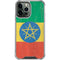 Ethiopia Flag Distressed iPhone 15 Pro Max Clear Case