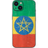 Ethiopia Flag Distressed iPhone 14 Skin