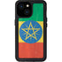 Ethiopia Flag Distressed iPhone 15 Waterproof Case