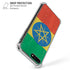 Ethiopia Flag Distressed iPhone 7/8 Plus Clear Case
