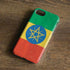 Ethiopia Flag Distressed iPhone 8 Pro Case