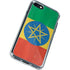 Ethiopia Flag Distressed iPhone SE (2nd & 3rd Gen) Clear Case