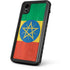 Ethiopia Flag Distressed iPhone XR Waterproof Case