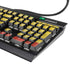 Ethiopia Flag Distressed K95 RGB PLATINUM Mechanical Gaming Keyboard Skin